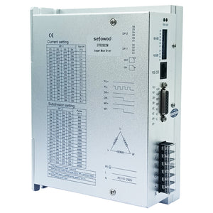 SEFOWOD High-Voltage Stepper Motor Driver CNC Controller STD3922M AC110V-220V 1.7A-9.0A 60000 Microsteps Customizable Subdivisions for Nema 34/42/50 Stepper Motor