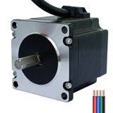 SEFOWOD Nema23 Schrittmotor STM5756 1,2Nm/170 oz.in 56mm Gehäuse 1,8 Grad bipolar 2 Phasen 4 Drähte Anschluss für 3D-Drucker CNC Fräsen Graviermaschine Automatisierung, 2,24x2,24x2,20 Zoll