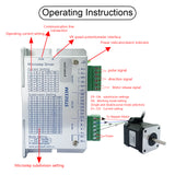 SFOWOD High Torque Stepper Motor Driver CNC Controller STD233M 0.7-3A DC24-40V 40000 Microsteps VR Speed Potentiometer Compatible with Nema11/14/17/23 Stepper Motor