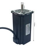 SEFOWOD Nema23 Schrittmotor STM57112 3,6Nm/509,92 oz.in 112mm Gehäuse 1,8 Grad bipolar 2 Phasen 4 Drähte Anschluss für 3D-Drucker CNC Fräsen Graviermaschine Automatisierung, 2,24x2,24x4,41 Zoll