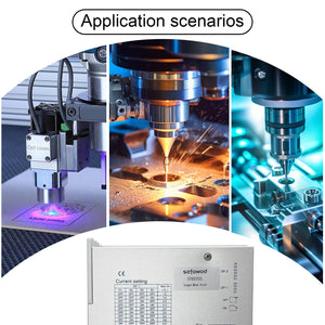 SEFOWOD High-Voltage Stepper Motor Driver CNC Controller STD3722L AC110V-220V 1.2A-7.0A 60000 Microsteps Customizable Subdivisions for Nema 34/42/50 Stepper Motor