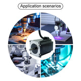 SEFOWOD Nema23 Schrittmotor STM5776 1,6Nm/226,63 oz.in 76mm Gehäuse 1,8 Grad bipolar 2 Phasen 4 Drähte Anschluss für 3D-Drucker CNC Fräsen Graviermaschine Automatisierung, 2,24x2,24x2,99 Zoll
