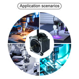 SEFOWOD Nema23 Schrittmotor STM5741 0,65Nm/92oz.in 41mm Gehäuse 1,8 Grad bipolar 2 Phasen 4 Drähte Anschluss für 3D-Drucker CNC Fräsen Graviermaschine Automatisierung, 2,24x2,24x1,61 Zoll