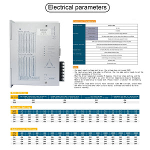 SEFOWOD High-Voltage Stepper Motor Driver CNC Controller STD3722M AC110V-220V 1.2A-7.0A 60000 Microsteps Customizable Subdivisions for Nema 34/42/50 Stepper Motor